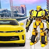 Auto-Roboter-Transformationskampf